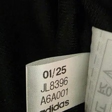 Adidas Black Three Stripes Track Top