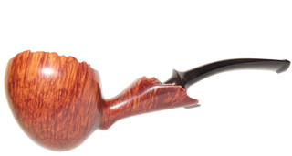 RAD DAVIS FREESTYLE STRAIGHT GRAIN PIPE W/ THICK PLATEAU RIM PIPESTUD