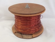 Unbranded Spool of Bare Thin Copper Wire, 4 1/2 lbs