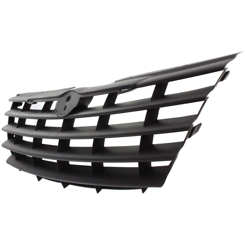 Grille For 2005-2007 Chrysler Town & Country Gray Plastic - Image 2 of 4