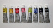 8 Lot Winsor Newton Professional Artist Watercolor paint 5ml tubes Free Ship