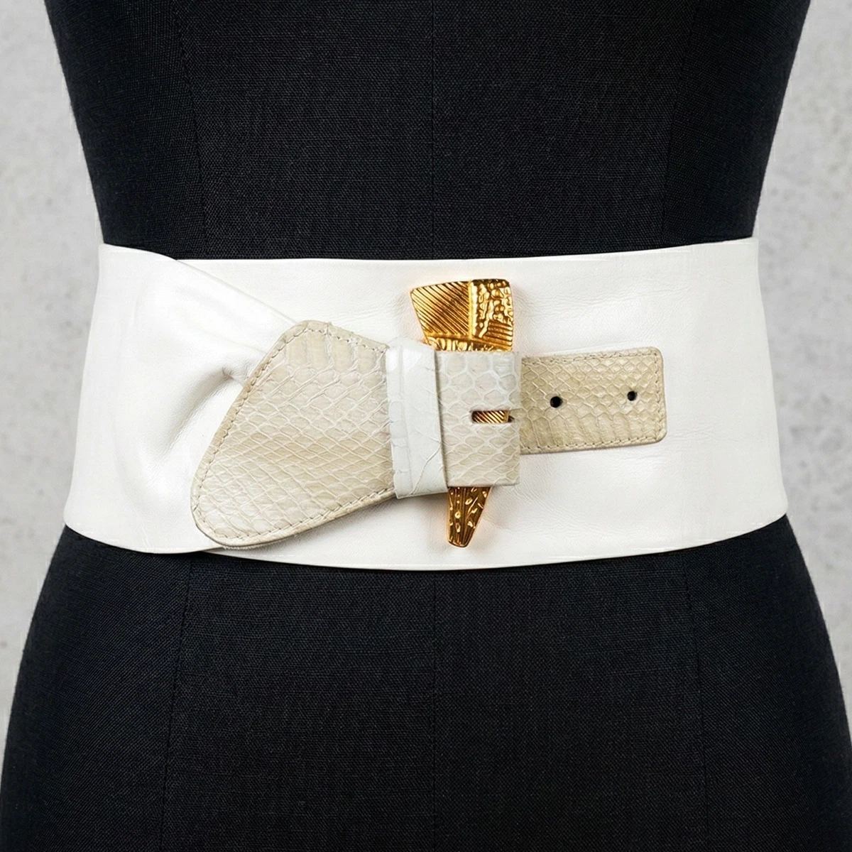 Gold Wide Belts for Women for sale | eBay