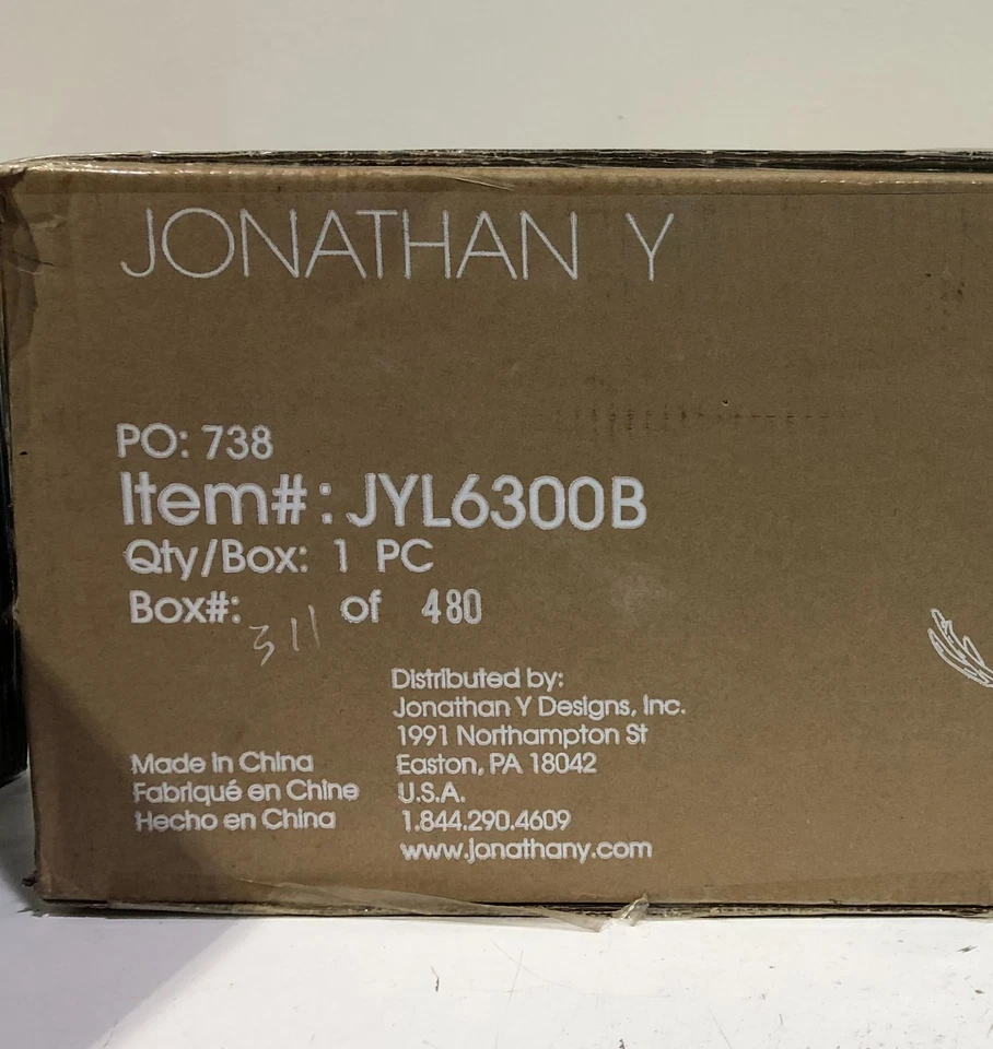 Jonathan JYL6300B Eldora 30 in. Adjustable Resin Antler 5-Light White Chandelier - Image 2 of 3