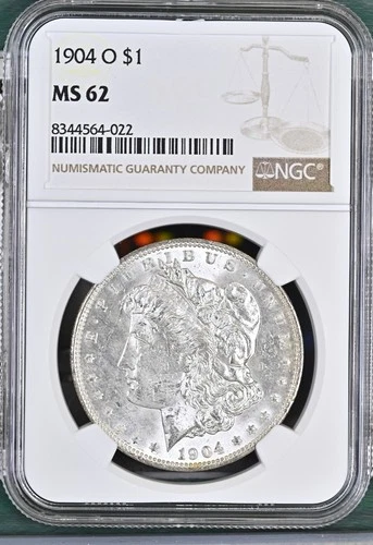 1904-O Morgan Dollar NGC Certified MS62