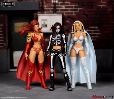 1/12 LADY SATANUS 【Executive Replicas】 Executive Replicas Lady Satanus 1:12 Action Figure Coffin Comics