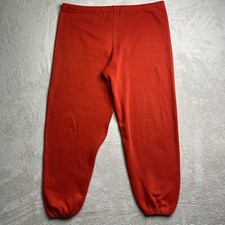 Vintage 70s Russell Athletic Gold Tag Red Blank Sweatpants Men’s USA Made Size L