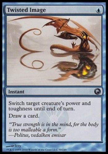*MRM* FR/VF 4x Image perverse (Twisted Image) MTG Scars of mirrodin - 第 1/1 張圖片