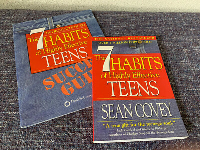 The 7 Habits of Highly Effective Teens: Book + Guidebook Workbook, NICE