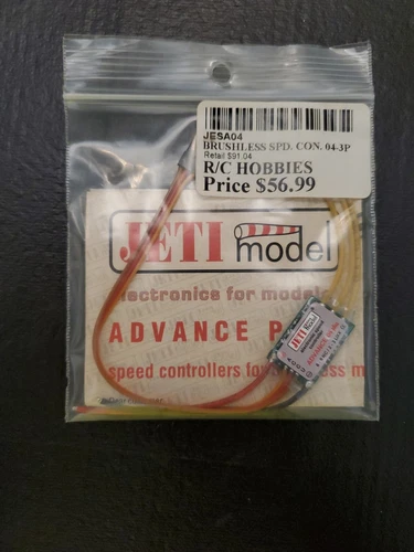 Jeti JETI-04-Mini Advance 04 Plus Speed Controller 2-3S Lipoly JESA04