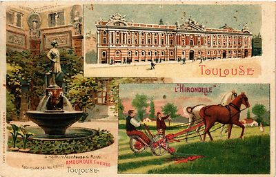 CPA AK TOULOUSE - L'Hirondelle - Fabrique par Usines Amouroux Freres (356876)
