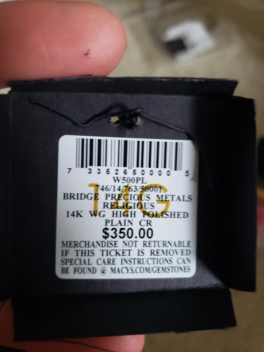 Macy's clearance religious jewelry