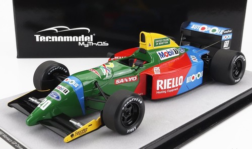 Tecnomodel BENETTON F1 B190 FORD MONACO GP 1990 PIQUET #20 LE130 1/18 New!