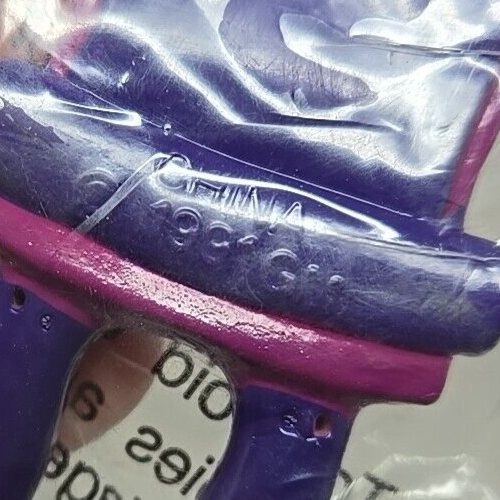 Vintage 1991 Fruit Roll Up Rollupo the Wizard Biegefigur Werbung NEU - Bild 4 von 4