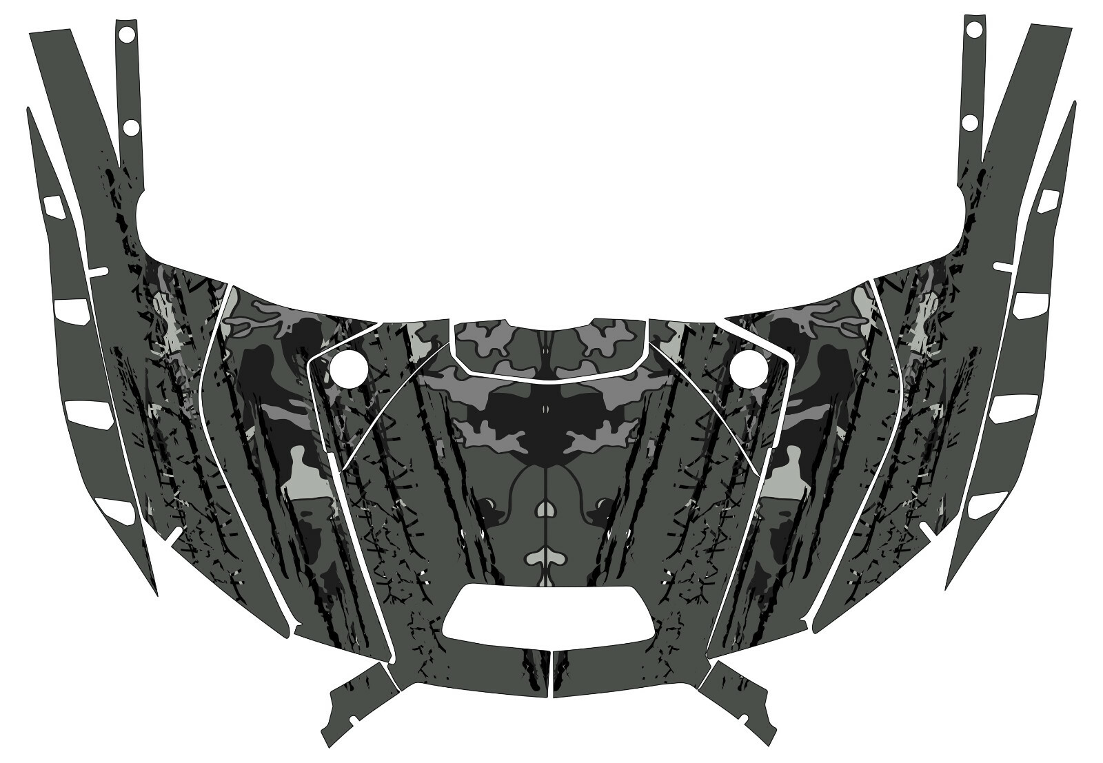 2019+ Kawasaki Teryx KRX 1000 Design EPS 15 Decal Graphic Kit Wraps eBay