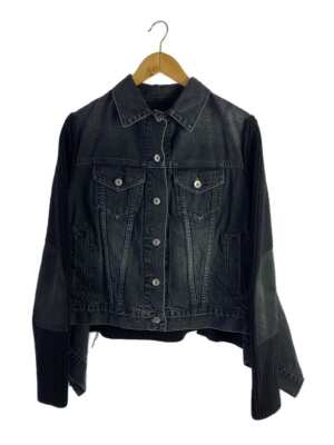 sacai ブラック レザージャケット サイズ2 サイズ2 SACAI SCHOTT レザーライダース 定価297000円 サカイの