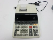 Sharp EL-2630PIII Large Digital Color Printing Calculator High Speed 12 Digit 