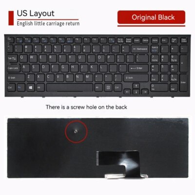 Laptop Keyboard for Sony VAIO VPCEH VPCEL-111T PCG-71A11T PCG