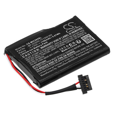 Akku für Magellan Cyclo 500 HC Cyclo 505 HC BP-400H-11/1200 MX 1100mAh 3,7V