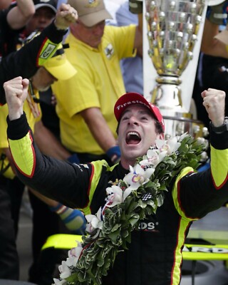 SIMON PAGENAUD 2019 CHEVROLET INDY 500 WINNER AUTO RACING 8X10 PHOTO 4