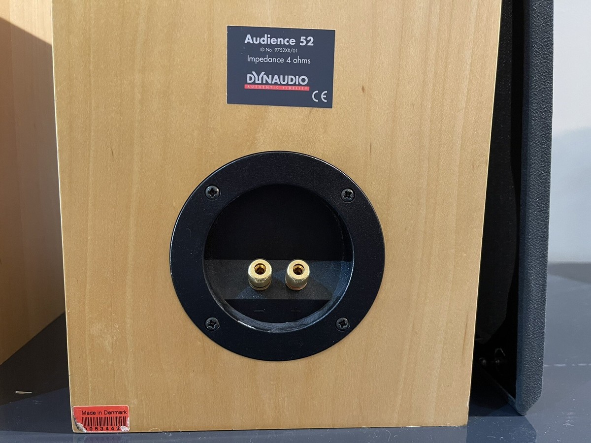 Dynaudio Audience 52 rear bookshelf speakers Maple Denmark 4 Dynaudio Audience 52 rear bookshelf speakers Maple Denmark 4
