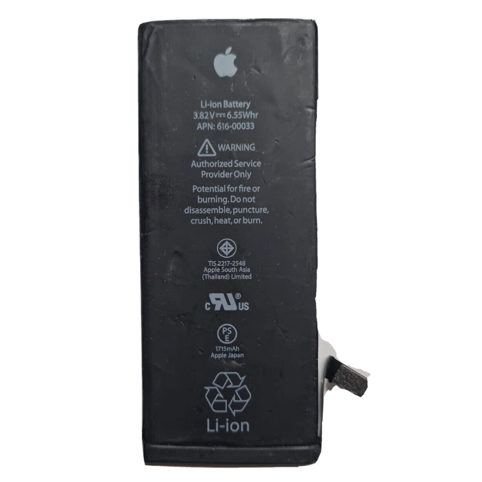 Batería 616-00036 616-00033 para Apple iPhone 6s A1633 A1688 A1691 A1700 1715mAh Foto 3 de 4