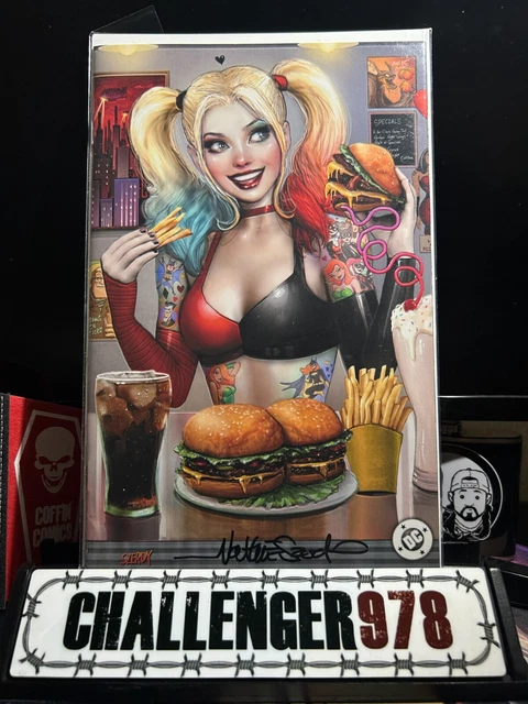 HARLEY QUINN #45 Szerdy SIGNED VIRGIN Exclusive w/ COA