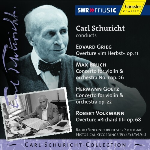 7024790 Audio Cd Carl Schuricht - Conducts Grieg, Bruch, Goetz, Volkmann
