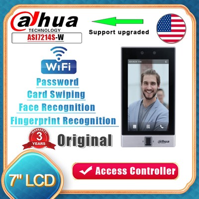 Dahua ASI7214S-W Face Recognition Access Controller IP Video Intercom Mobile app