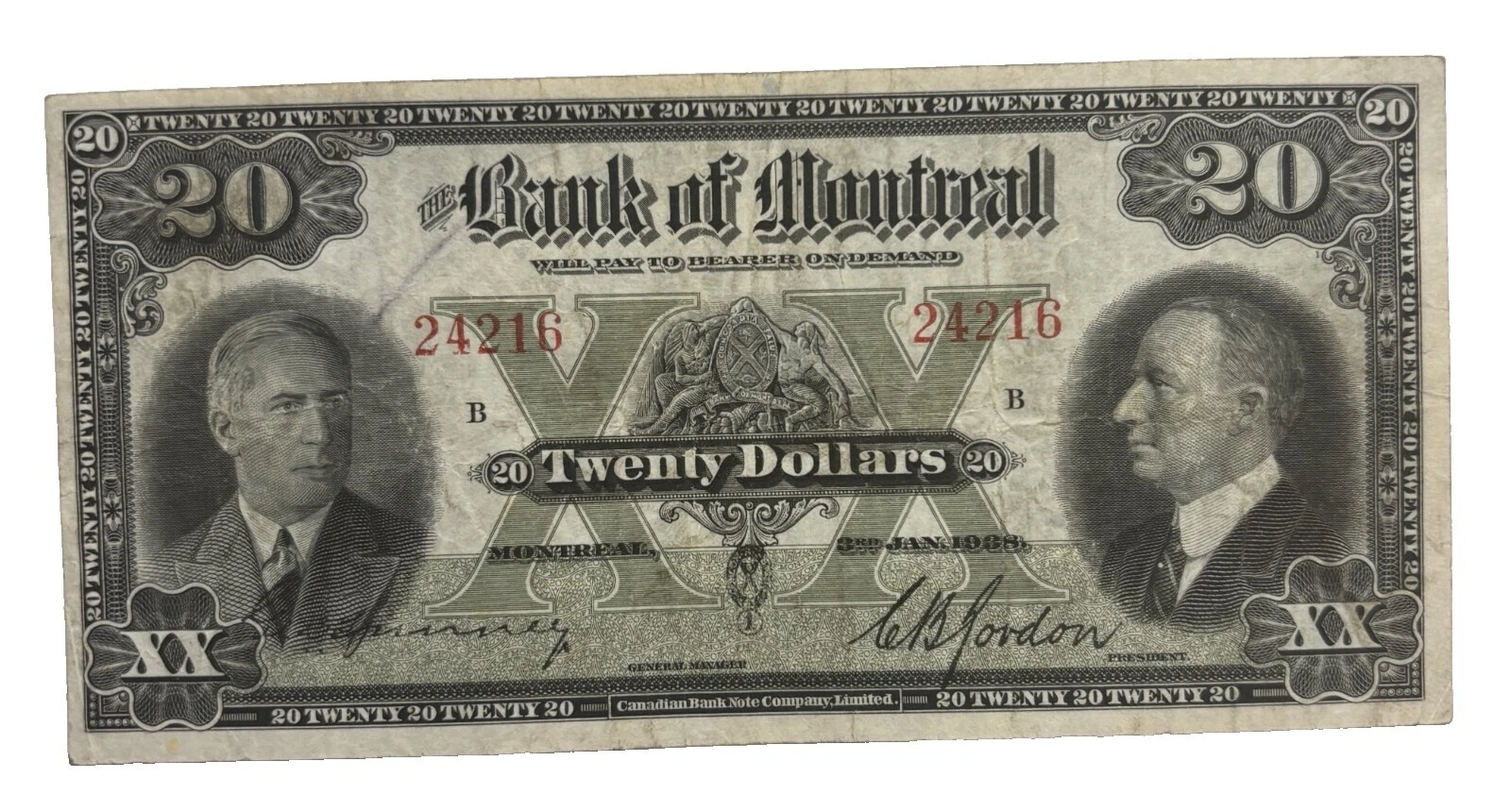 1938 Year Paper Money
