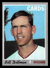 1970 Topps Bill Dillman #386 - St. Louis Cardinals