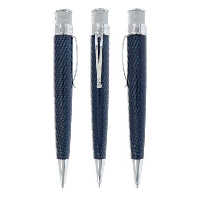Retro 51 Big Shot Bronx (Navy) Rollerball Pen - (BSR)-2235K
