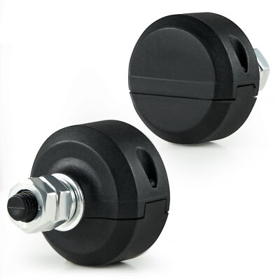 CO-Z 2pc Round Magnetic Limit Switch Set Nylon 1200G Gate Opener Accessories
