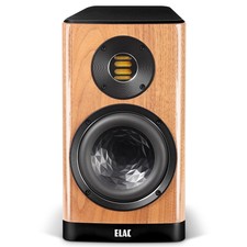 Elac Vela Bs 403 Bookshelf Speaker - Natural Gloss Walnut