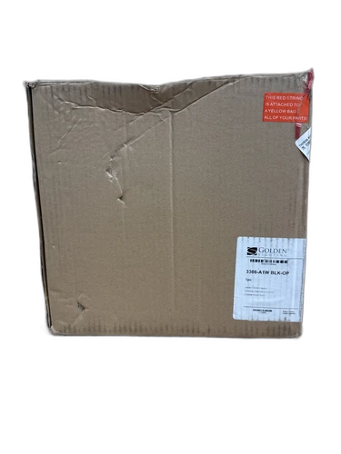 Golden Lighting Orwell 1-Light Black Wall Lamp w/ Opal Glass, Plug-In/Hardwired - Picture 4 of 4