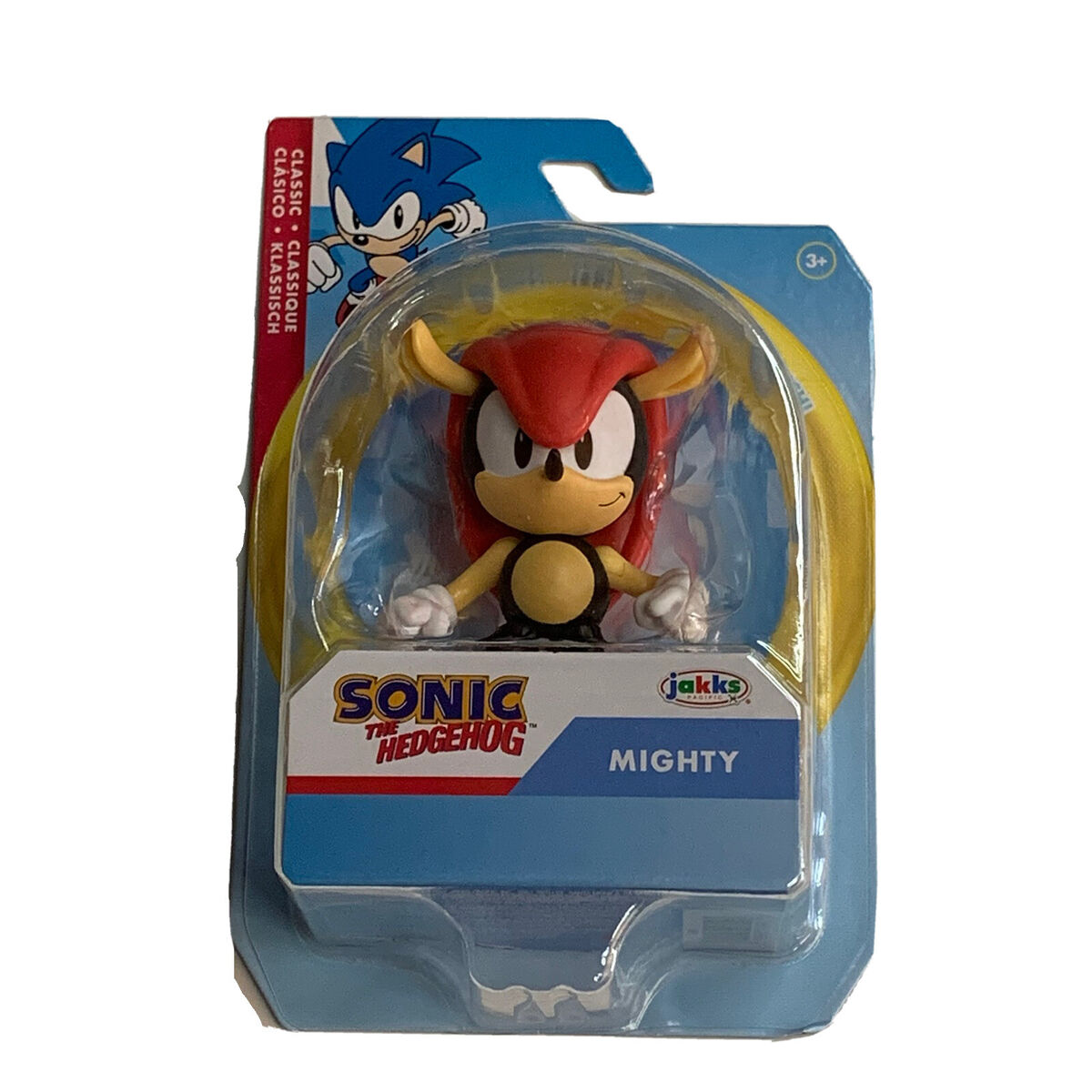 Sonic the Hedgehog Classic MIGHTY the ARMADILLO 2.5 Inch Figure Jakks 2022