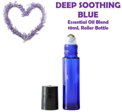 DEEP SOOTHING BLUE BLEND Essential Oil 10mL Roller - Aches & Pains Essential Oil