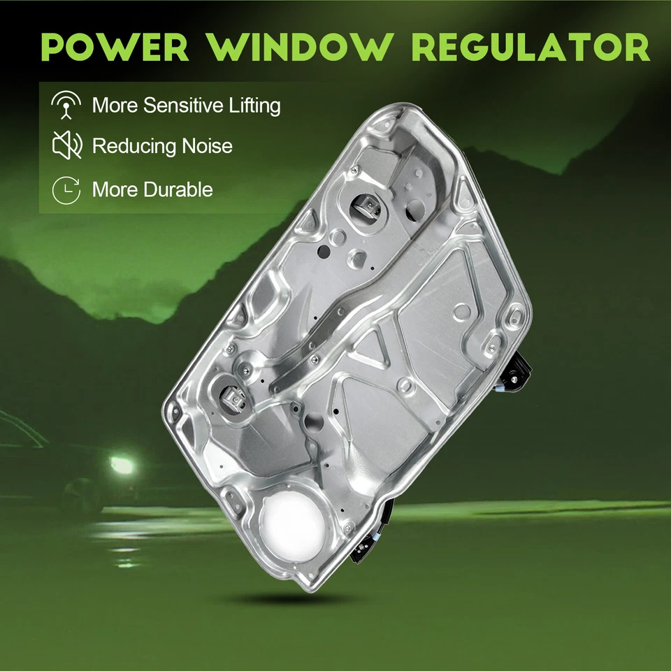 Regulador de ventana delantero derecho sin motor para Volkswagen Passat 1998-2005 Foto 3 de 4