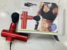 Invigorate By Meridian Point Massage Neck Shoulder Body Red