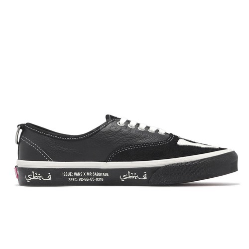 Zapato informal de skateboarding Vans x Mark SBTG auténtico negro blanco para hombre VN000BW5BPR - Imagen 3 de 8