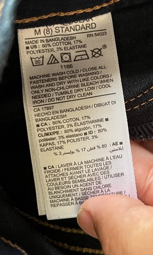 Old Navy Skinny Denim Dark And Light Blue Long Jeans Pants Lot Of 2 Girls Size 8 - Picture 3 of 14