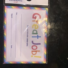 Award Certificates "Great Job" 30 sheets per pack