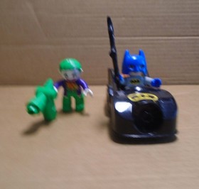 Duplo Lego #10544 The Joker Challenge Batman Superhero Missing Cape O2