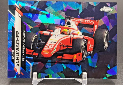 2020 Topps Chrome SAPPHIRE Formula 1 F1 F2 Mick Schumacher #75 Prema Racing RC