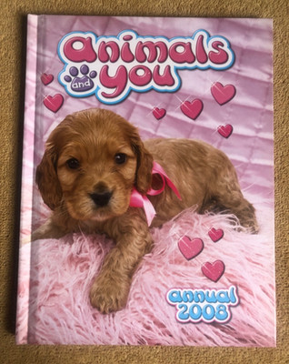 Animals & you Annual 2008 really cute animals posters rare collectable