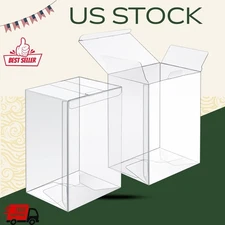 100-Pack Funko 4" Pop Vinyl Clear Plastic Protectors with Lock Tab ✅