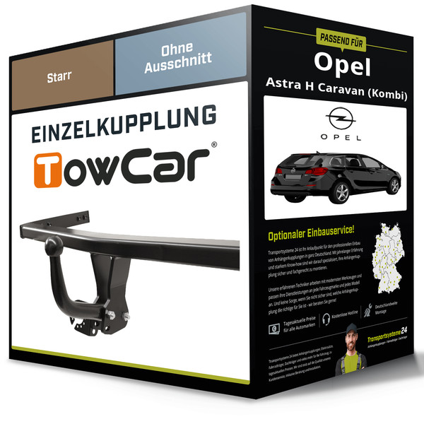 Starre AnhäNgerkupplung für Opel Astra H Caravan (Kombi) 04- Typ L35 Towcar NEU-image
