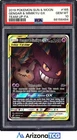 Pokemon 2019 Gengar & Mimikyu GX 165/181 Full Art Team Up GEM MINT PSA 10