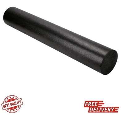 Hochdichte Schaumstoffrollen lang fest Ganzkörper sportlich Massagegerät 6x36'' schwarz