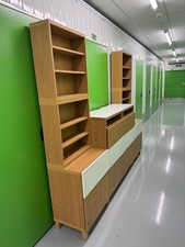 Ikea BESTA cabinets with drawers.  Media cabinet configuration