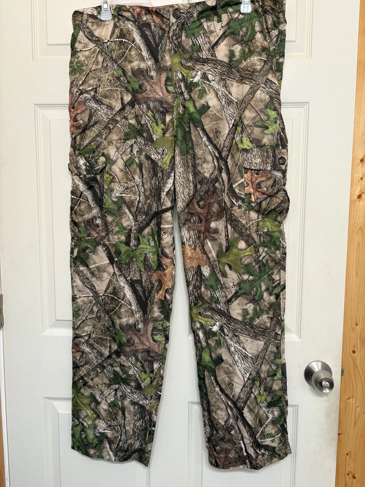 True Timber HTC Camo Cargo Pants Lightweight Men’s XL 44/33 Hunting Rip Stop - Image 3 of 4